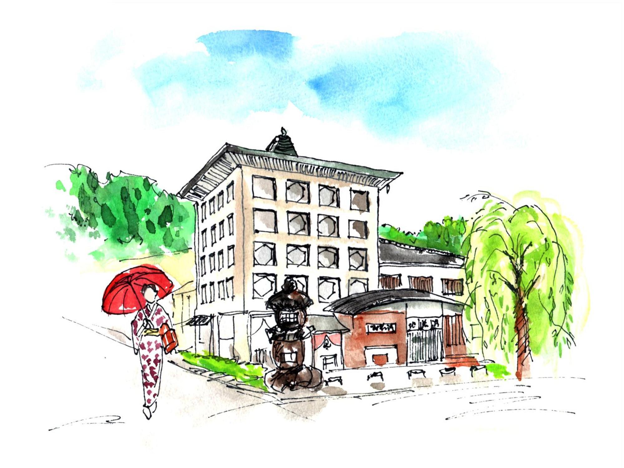 Akaishiya 城崎温泉旅館 赤石屋 Tojooka Kültér fotó